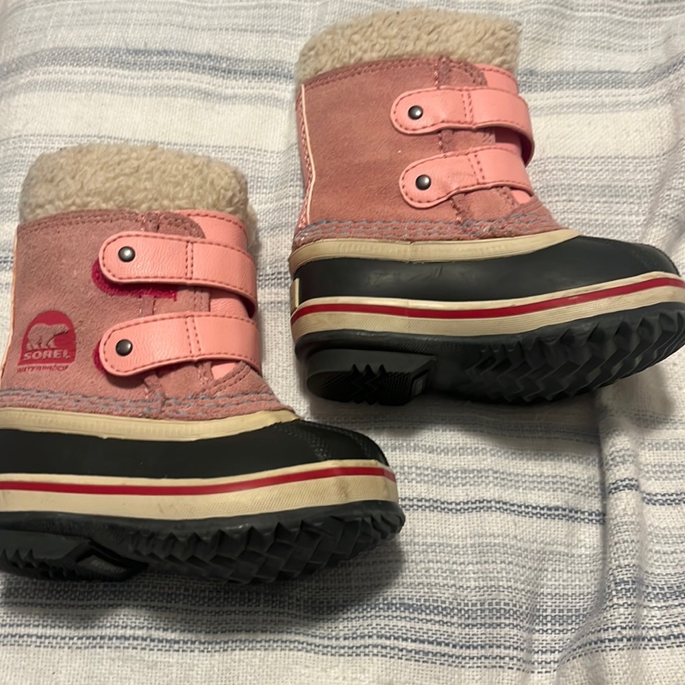 Sorel Pink 5C Toddler Girls snow boots